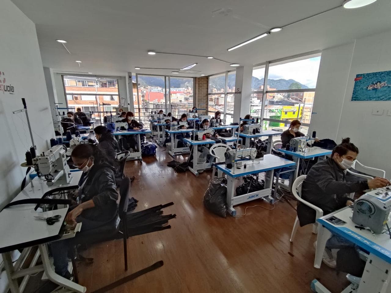 Taller de confeccion EPP Motorizados - Area de corte